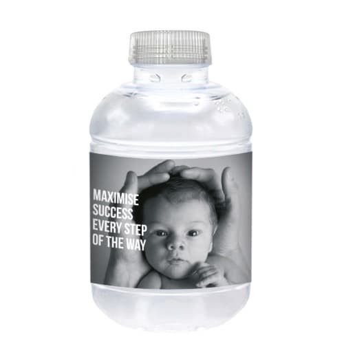 Botella Barcelona rPET 25cl - Etiq. Plástico Todo Color