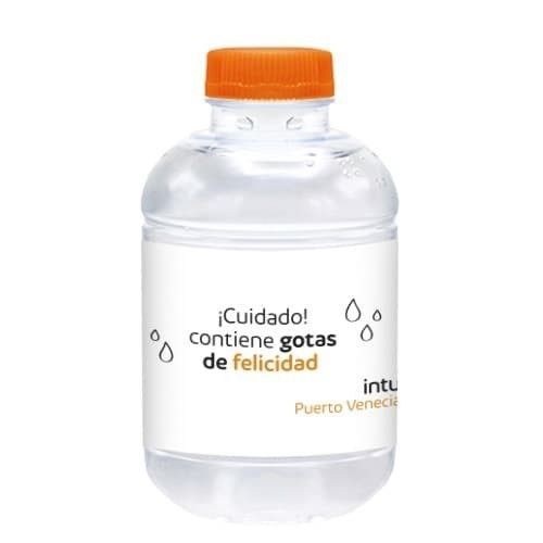 Botella Barcelona rPET 25cl - Etiq. Plástico Todo Color