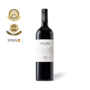 Botella Vino Tinto Orube