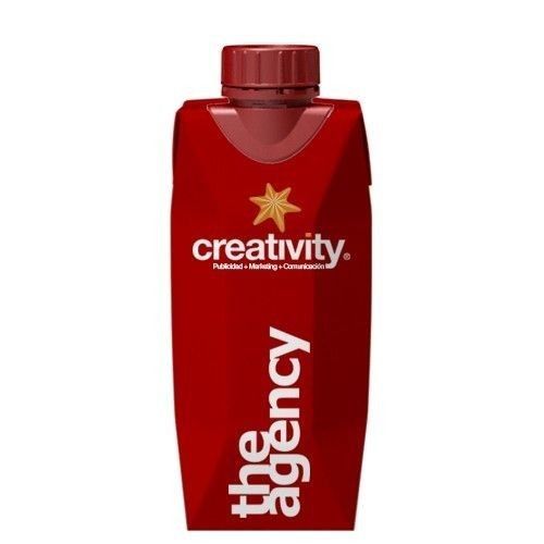 Brick Agua 33cl - Impresión Completa Todo Color