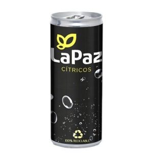 Lata Agua Aluminio 25cl - Etiqueta adhesiva a todo color