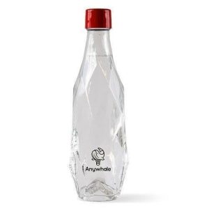 Botella Agua Cristal Gas Healsi 40cl - Etiqueta adhesiva todo color