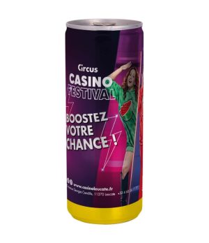 Lata Bebida Energética 25cl - Impresión directa todo color brillo